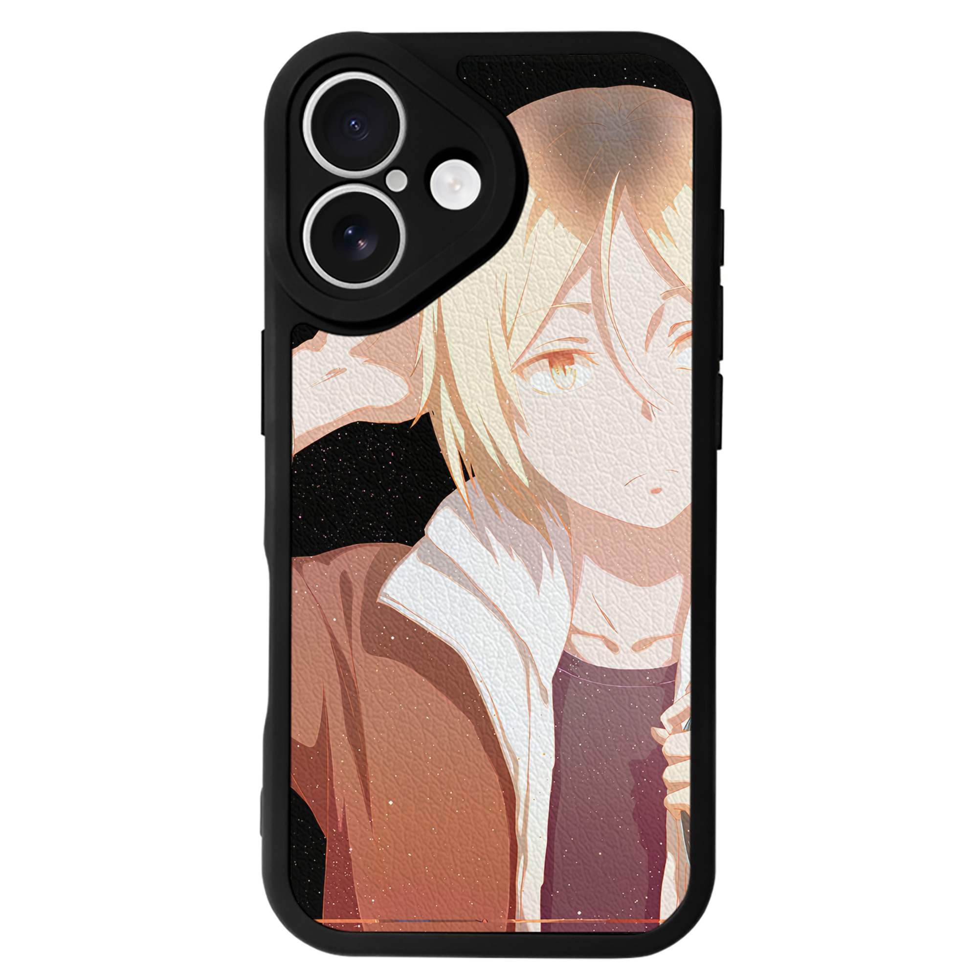 （画像用） ハイキュー!! Haikyu!! 【iPhone 16シリーズ対応】シリコンスマホケース（レザー調） 材質：シリコン
